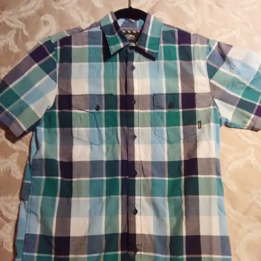 Vans "Off The Wall" Short Sleeve Button Up Shirt